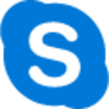 Alles over videobellen Blauw Skype logo