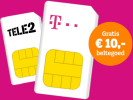 Tele2 prepaid over naar T-Mobile