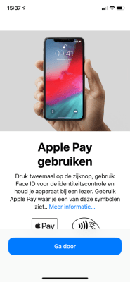 Apple Pay Gebruiken